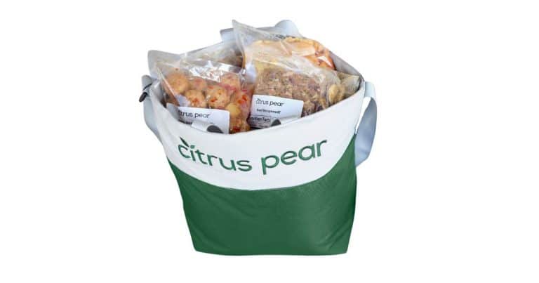 Citrus Pear freezer meal delivery